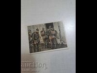 Първа световна война - колекционерска картичка - 6.2ммХ4,8мм