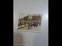 Първа световна война - колекционерска картичка - 6.2ммХ4,8мм