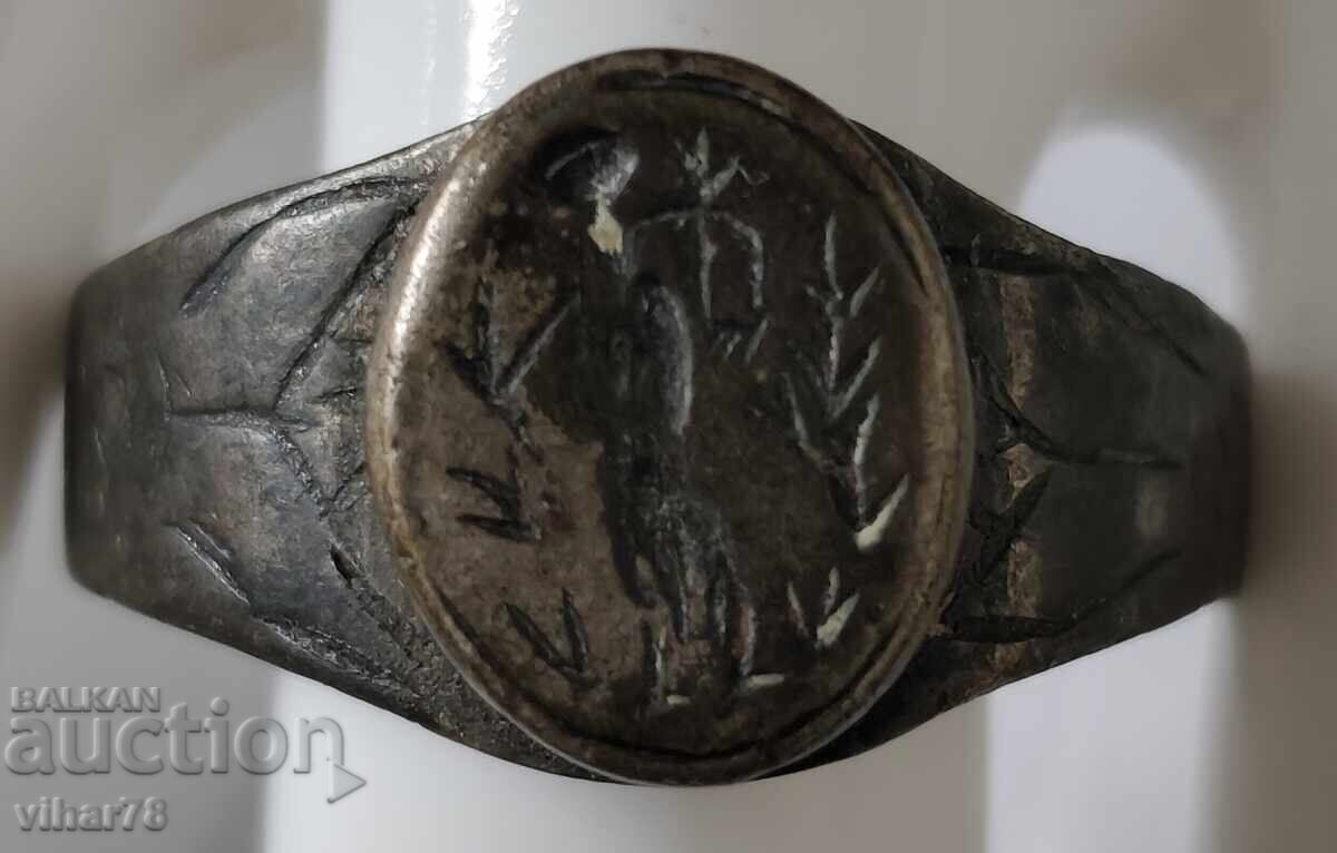 An old silver ring - 7 An old silver ring - 7