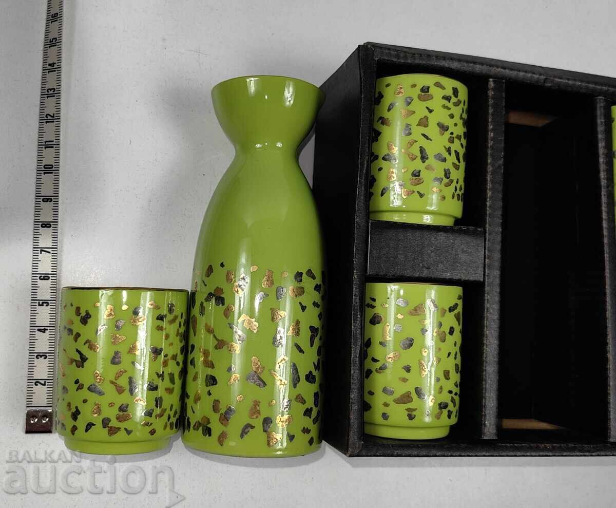 Ιαπωνικό σερβίτσιο πορσελάνης για τσάι, τελετή τσαγιού, φλιτζάνι, τσαγιέρα - 7