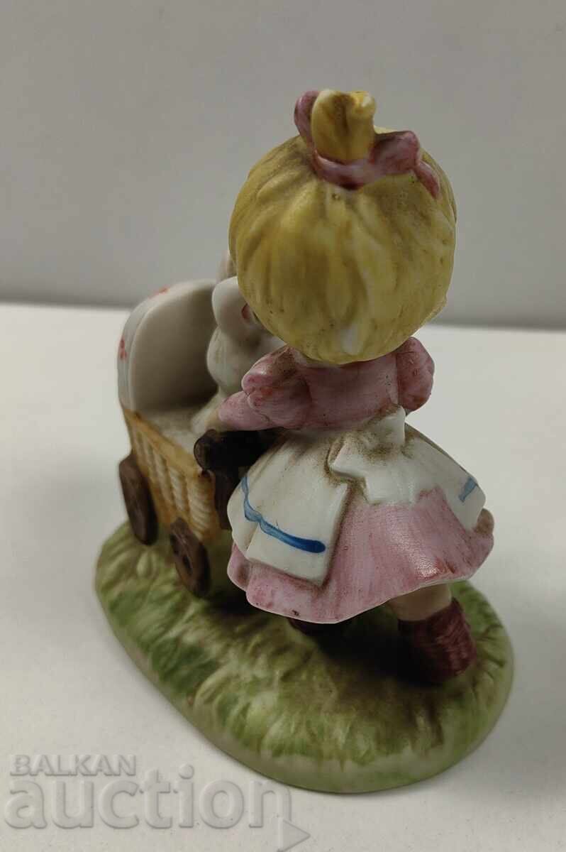 COMPOSITION BABY STROLLER RABBIT DUCK FIGURE HEALTHY - 5