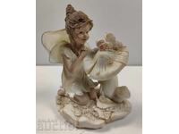 COMPOZIȚIE FETIȚĂ COPIL BEBELUȘ ÎNGER CIUPERCĂ SĂNĂTOS