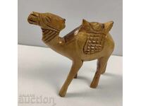 FIGURĂ DIN LEMN STATUETĂ FIGURINĂ CĂMILĂ REZISTENTĂ
