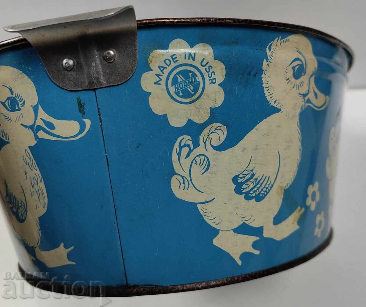 URSS JUCĂRIE PENTRU COPII DIN TABLĂ, VAPOR, COȘ, LEGĂN, GĂLEATĂ - 5