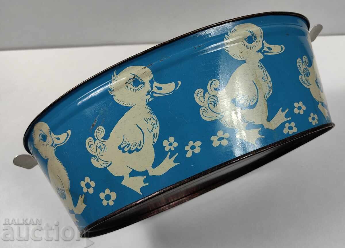 URSS JUCĂRIE PENTRU COPII DIN TABLĂ, VAPOR, COȘ, LEGĂN, GĂLEATĂ - 7