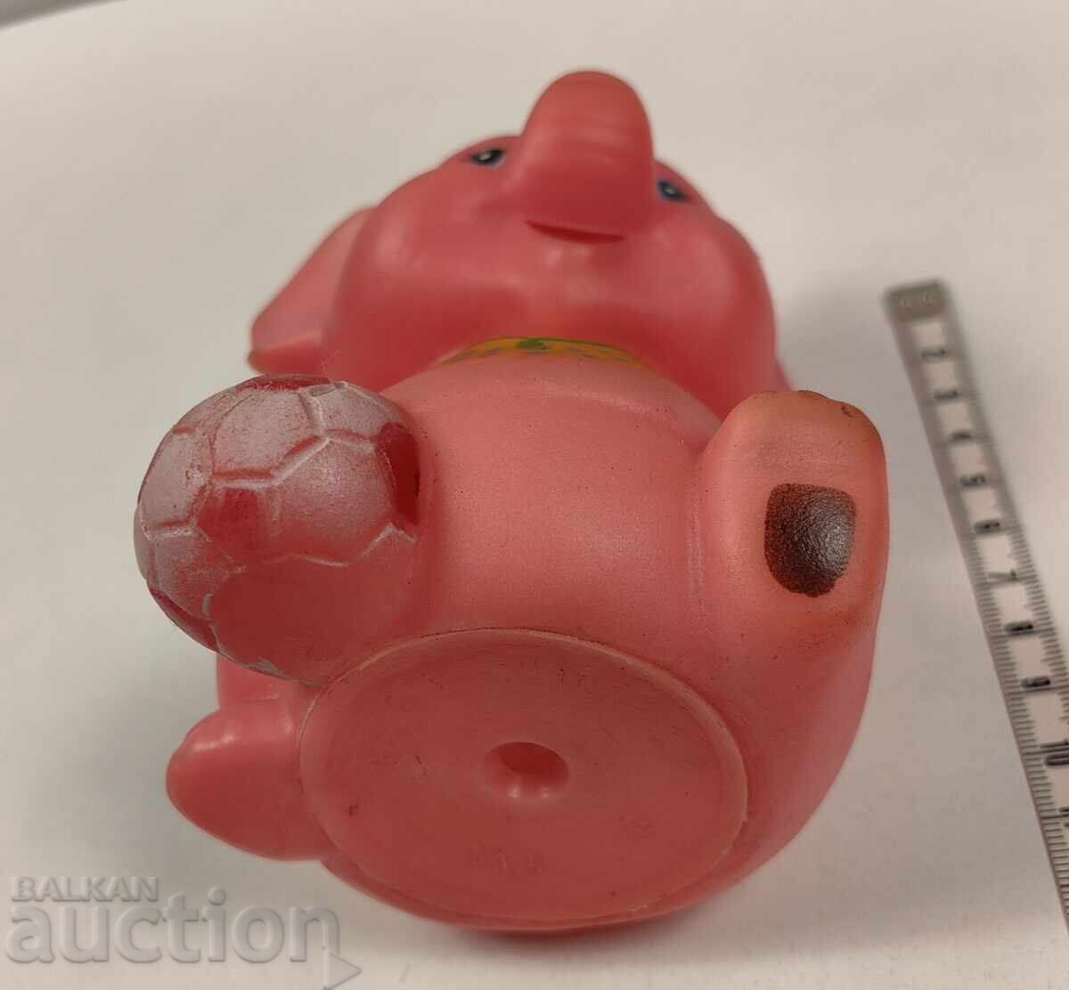 Auction  RUBBER ELEPHANT SOCIAL CHILD'S TOY DOLL