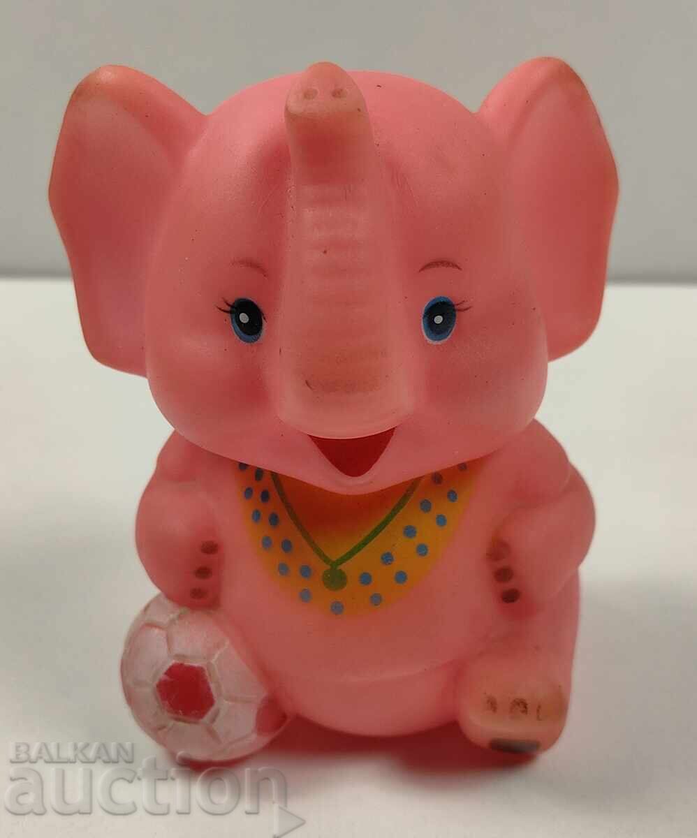 RUBBER ELEPHANT SOCIAL CHILD'S TOY DOLL