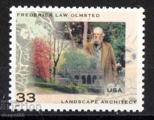 1999. USA. Frederick L. Olmsted, 1822-1903 1999. USA. Frederick L. Olmsted, 1822-1903