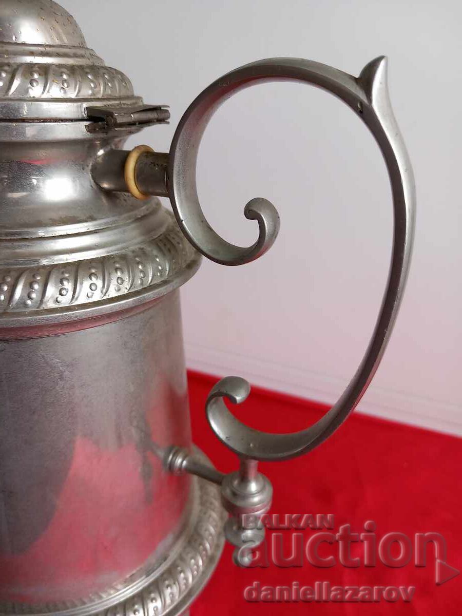 Παράδοση 1900g. Παλαιό Μπαρόκ Κανάτα, Τσαγιέρα Παράδοση 1900g. Παλαιό Μπαρόκ Κανάτα, Τσαγιέρα