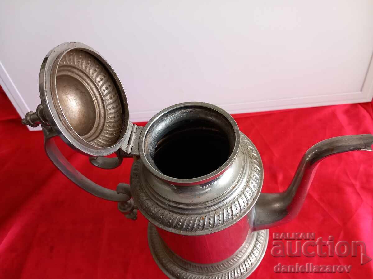 1900g. Παλαιό Μπαρόκ Κανάτα, Τσαγιέρα - 6 1900g. Παλαιό Μπαρόκ Κανάτα, Τσαγιέρα - 6