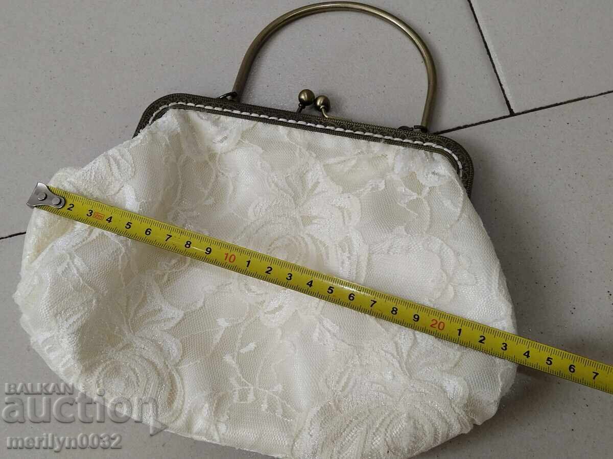 Τσάντα, νυφική τσαντούλα δεκαετίας 40 - 7