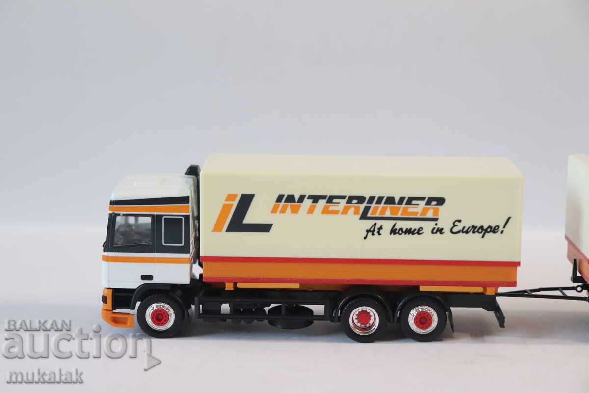 HERPA H0 1/87 ΔΑΦ DAF ΦΟΡΤΗΓΟ ΤΙΡ ΜΟΝΤΕΛΟ ΑΥΤΟΚΙΝΗΤΟ ΤΡΑΚΤΕΡ με τιμή 55.00 BGN | € 28.12