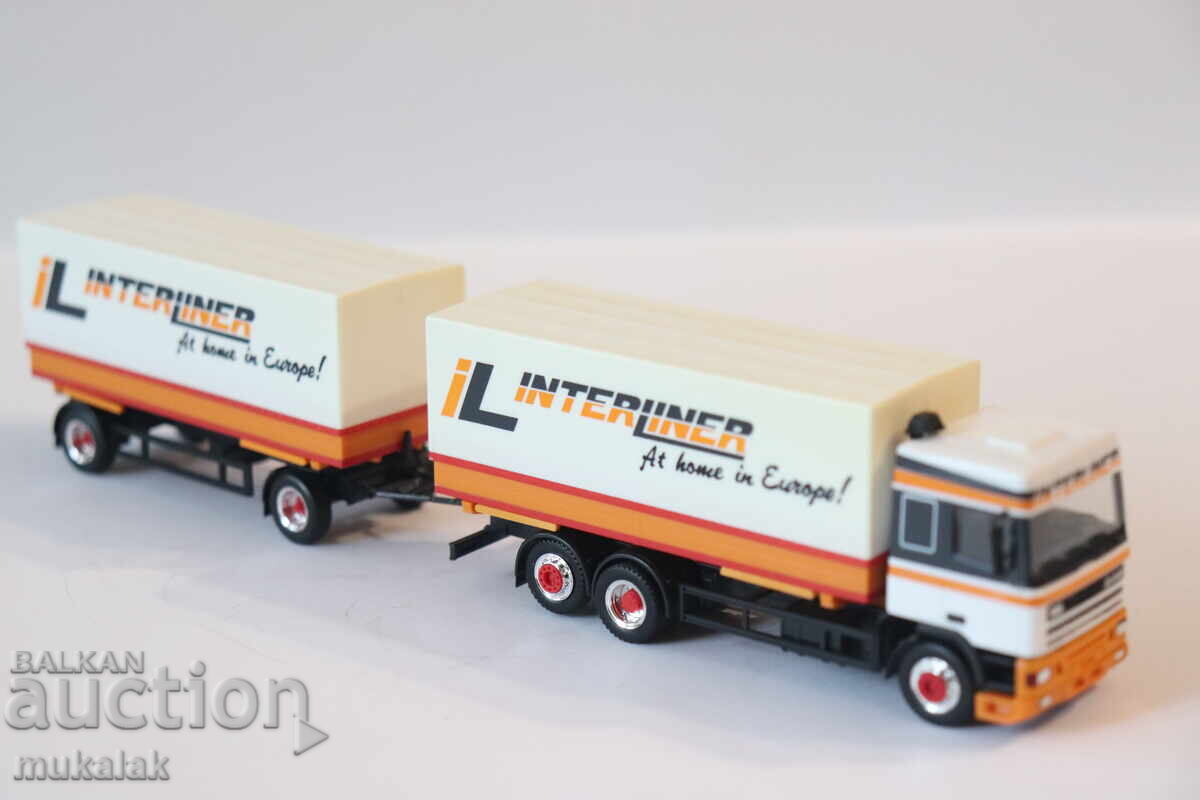 HERPA H0 1/87 ΔΑΦ DAF ΦΟΡΤΗΓΟ ΤΙΡ ΜΟΝΤΕΛΟ ΑΥΤΟΚΙΝΗΤΟ ΤΡΑΚΤΕΡ - 5