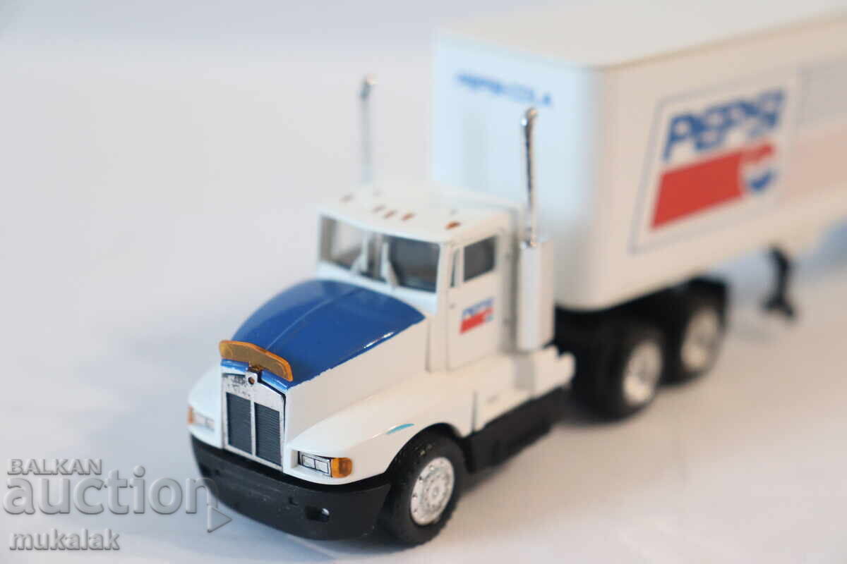Auction  HERPA H0 1/87 KENWOOD USA TRUCK TIR PEPSI MODEL CAR