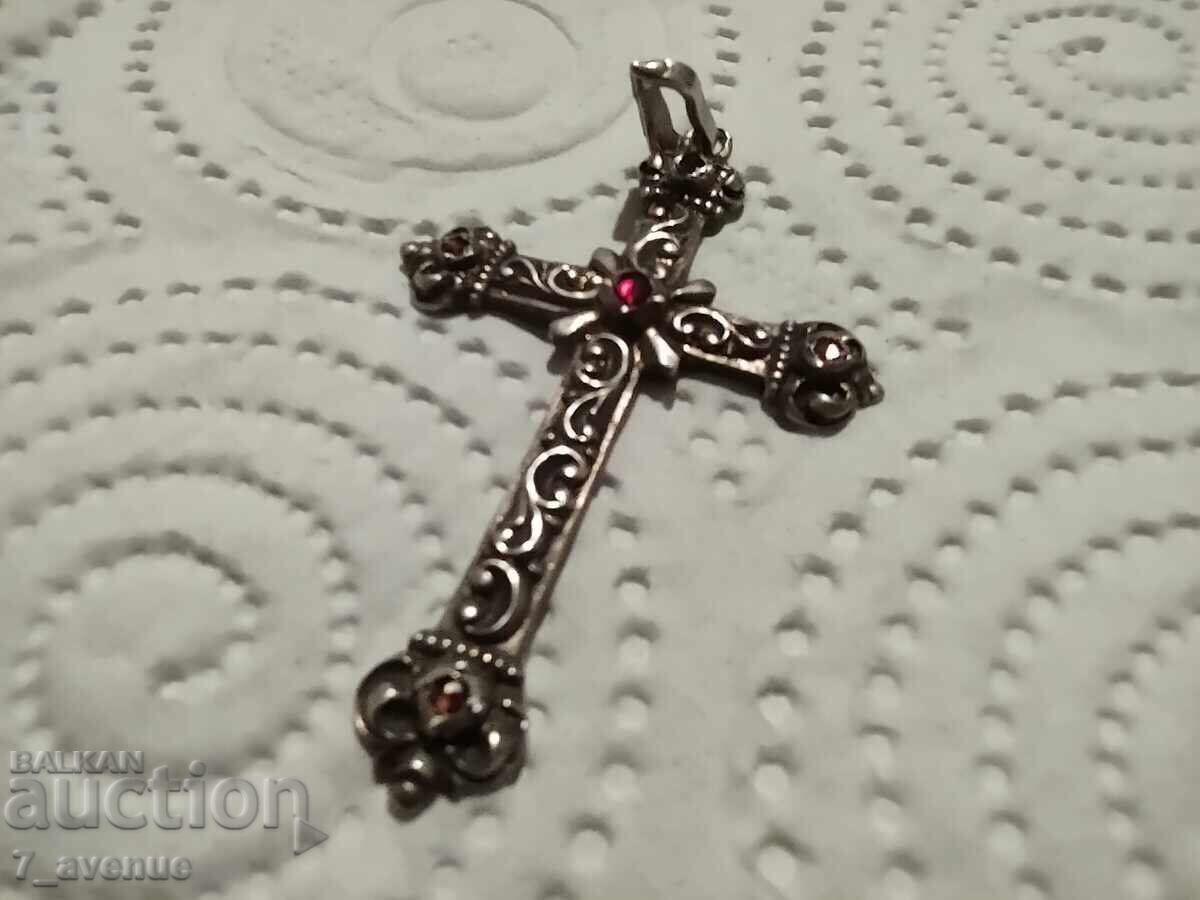 Δημοπρασία Μετάλλιο, ασημένιος σταυρός σφραγίδα πολύ κομψό 19.04.25 Δημοπρασία Μετάλλιο, ασημένιος σταυρός σφραγίδα πολύ κομψό 19.04.25