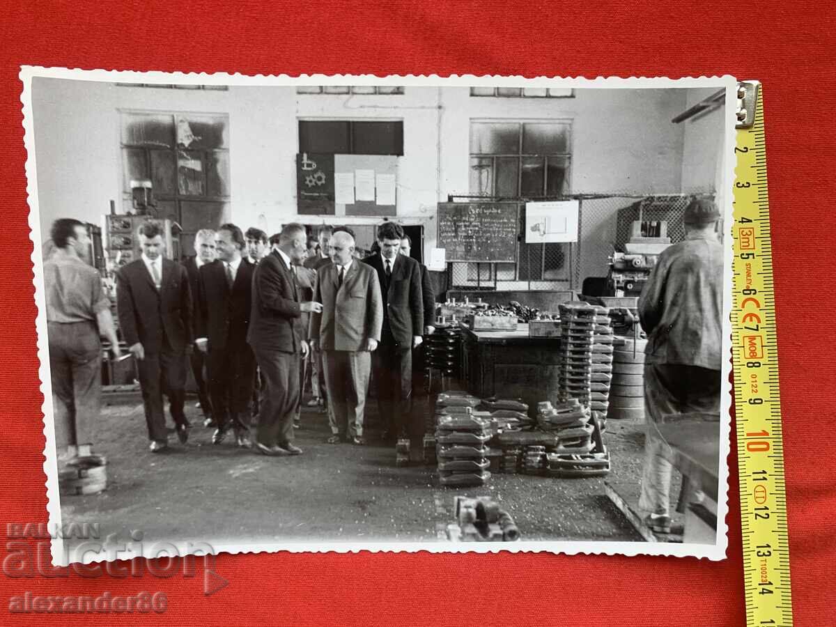 Παράδοση Τόdor Zhivkov Πέκο Τάkov παλιά φωτογραφία