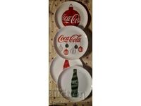 Coca-Cola, Coca-Cola, farfurii, Crăciun, porțelan