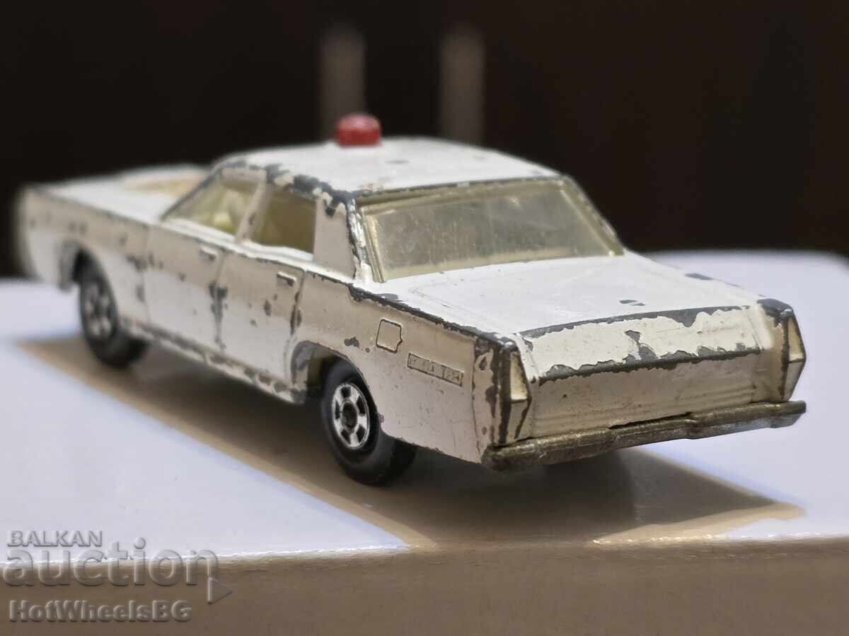 Livrarea Matchbox No 55A Mercury Police Car 1970 god