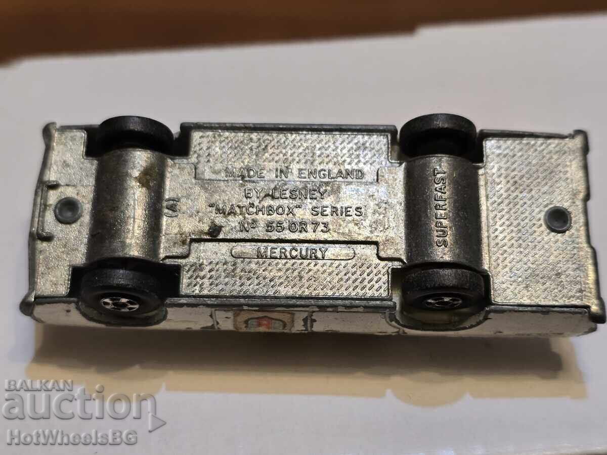 Matchbox No 55A Mercury Police Car 1970 god - 6