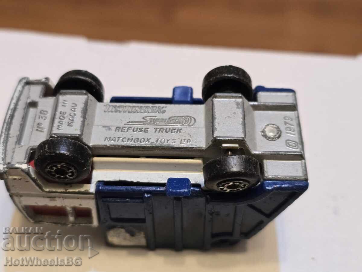 Matchbox No 36D Camion de gunoi 1980 god - 7
