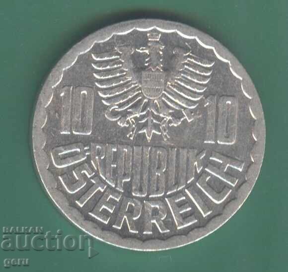 10 Groschen AUSTRIA 1987 jh4 10 Groschen AUSTRIA 1987 jh4