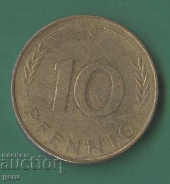 Germany 10 Pfennig 1979 jh4 Germany 10 Pfennig 1979 jh4