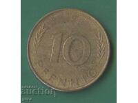 Germany 10 Pfennig 1979 jh4