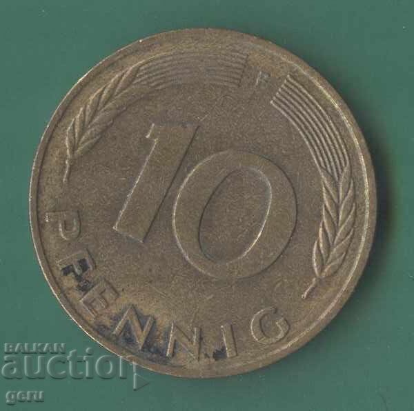 Germania 10 pfennig 1984 jh4 cu preț € 0.26 | 0.51 BGN