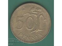 Finland 50 penniä 1980 jh4