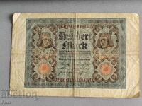 Райх банкнота - Германия - 100 марки | 1920г.