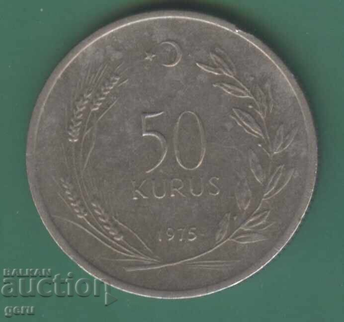 50 Kurush TURKEY 1975 jj4 50 Kurush TURKEY 1975 jj4