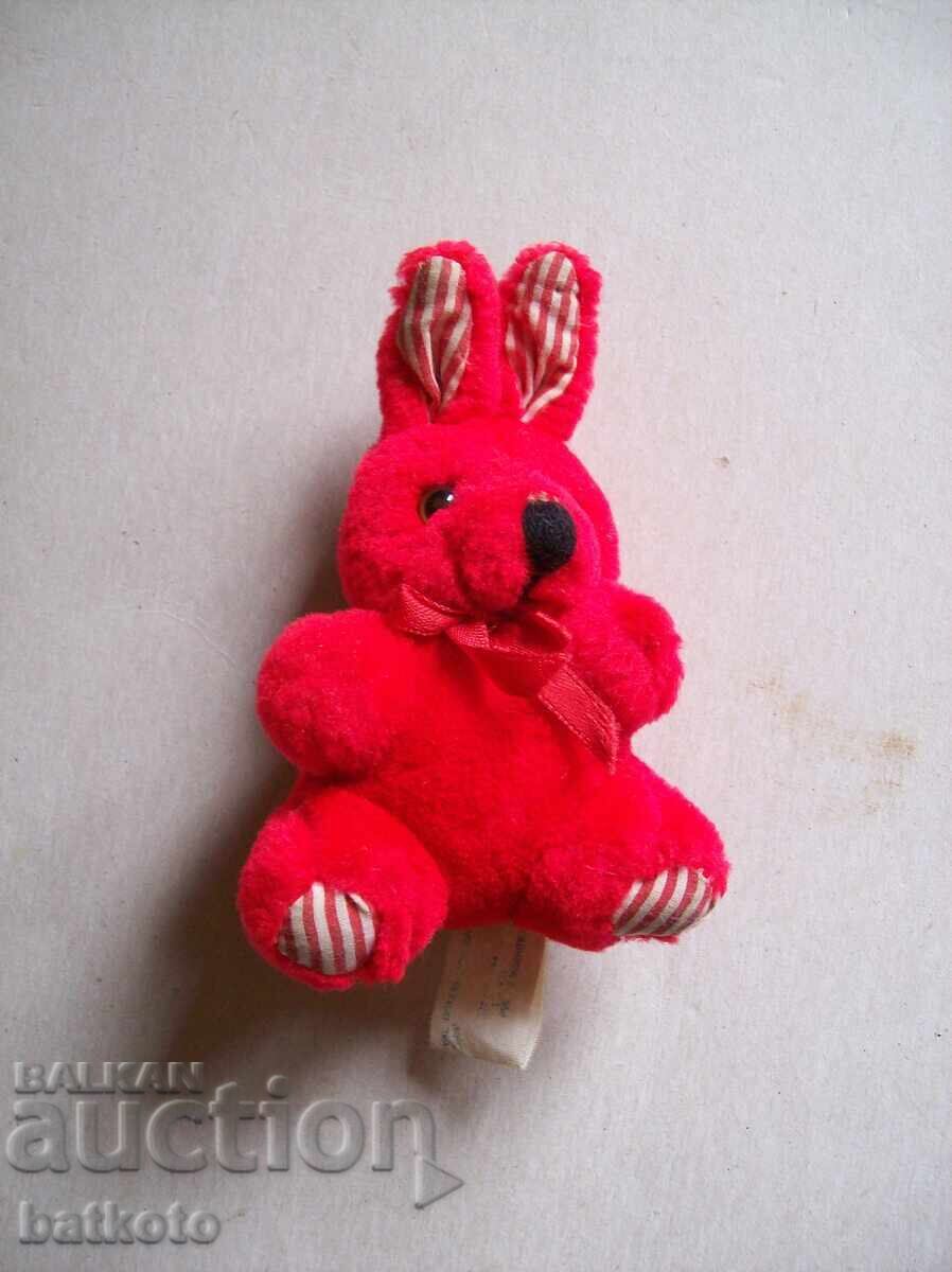 Old plush bunny