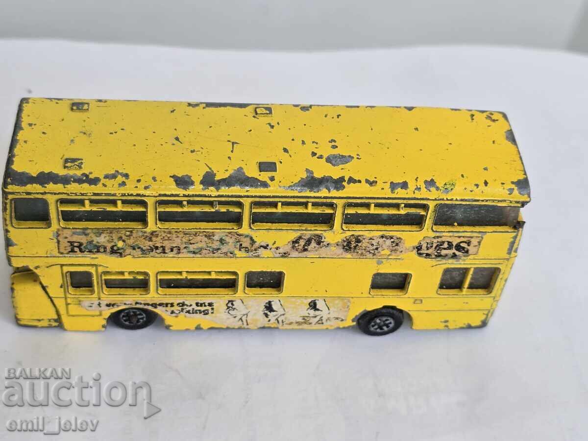 Dinky Toys 295 Atlantean Bus YELLOW PAGES 1970 god - 5