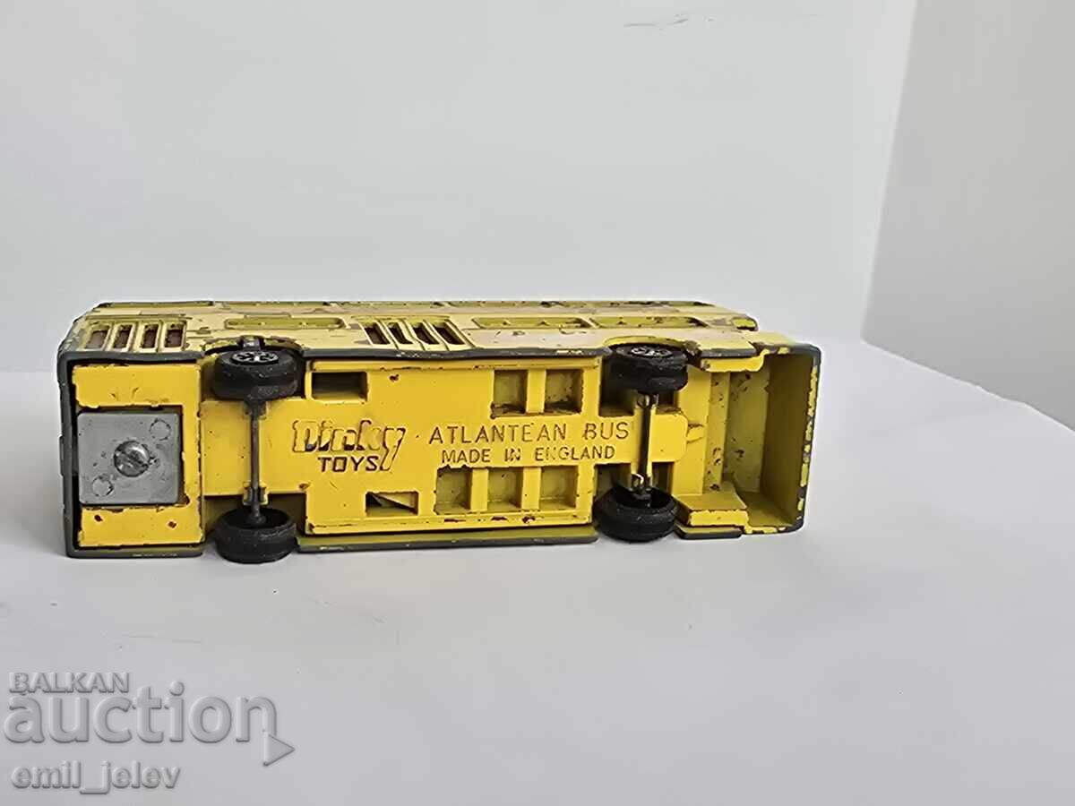 Dinky Toys 295 Atlantean Bus YELLOW PAGES 1970 god - 6