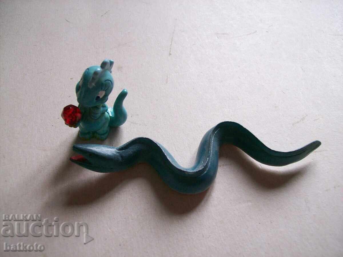 Old toys from chocolate eggs and Lego with price 3.00 BGN | € 1.53