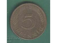 Germany 5 Pfennig 1989 jj4