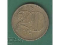 Czechoslovakia 20 Heller 1975 jj4