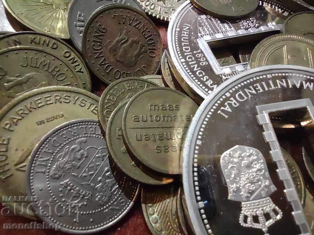 Lot of token-medals - 6