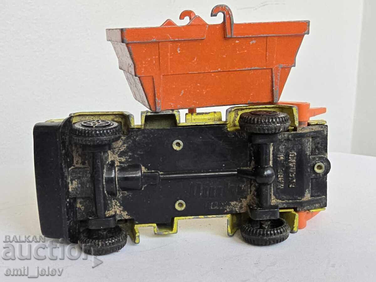 Dinky Toys No 380 Skip Truck Lorry 1978 год. - 7 Dinky Toys No 380 Skip Truck Lorry 1978 год. - 7