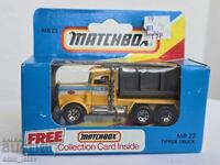 MATCHBOX MB 23 Peterbilt Tipper Truck ΚΙΤΡΙΝΟ