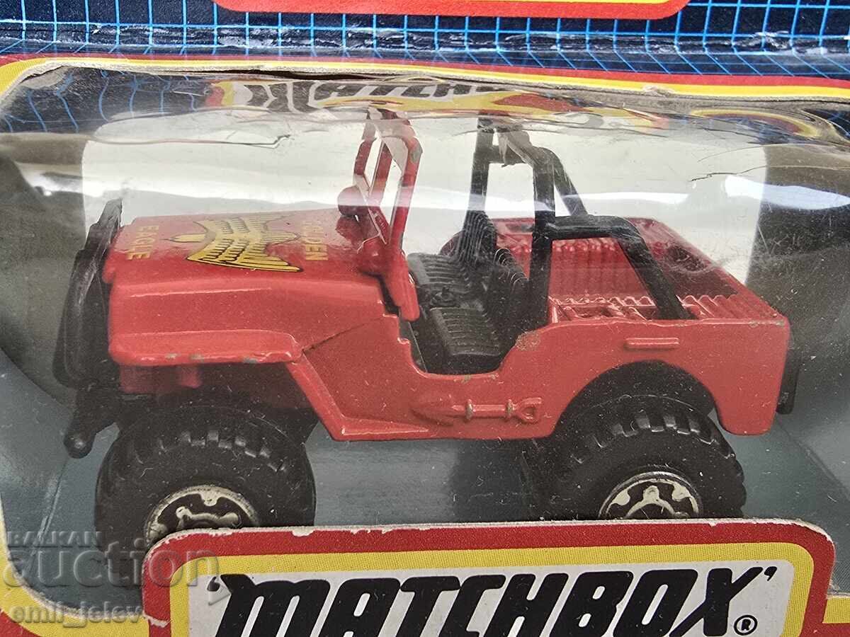 MATCHBOX  MB 56 Jeep 4x4 Golden Eagle Red Body с цена 20.00 лв. | € 10.23
