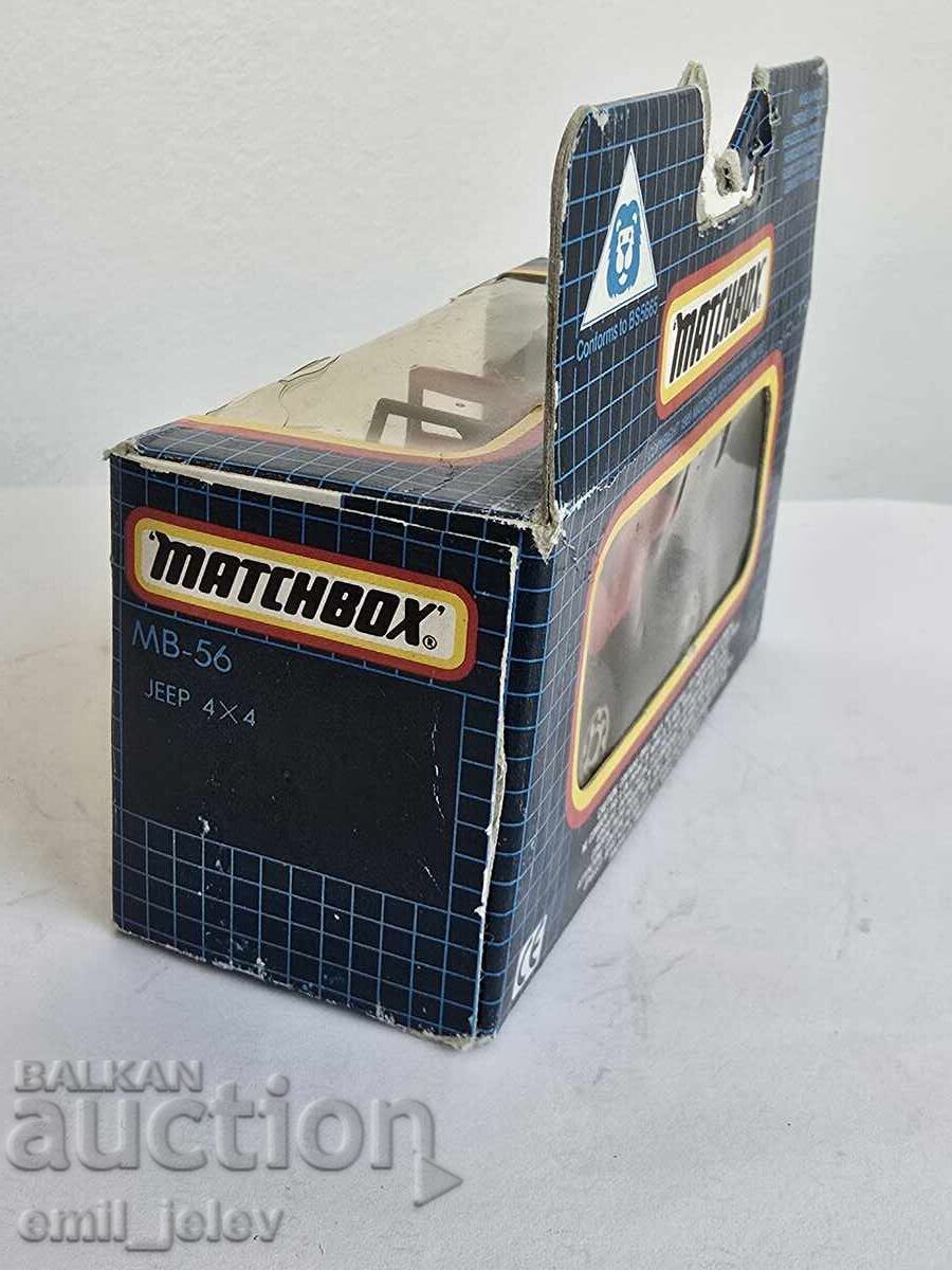 MATCHBOX  MB 56 Jeep 4x4 Golden Eagle Red Body - 5
