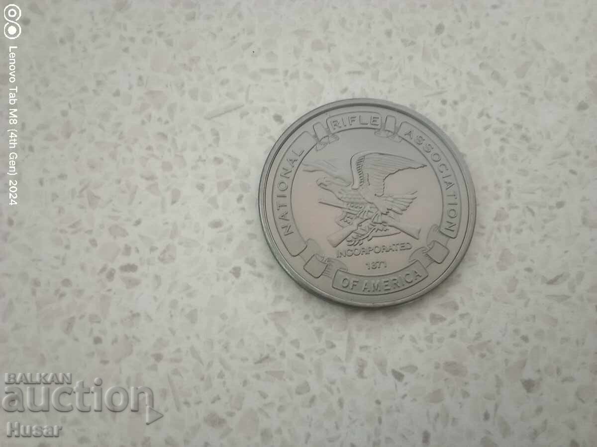 Пушка СПРИНГФИЛД плакет