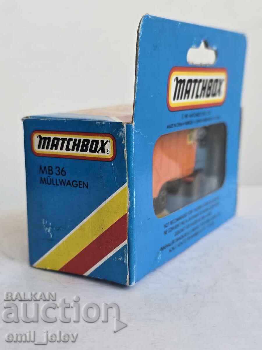 Livrarea MATCHBOX MB 36 Camion de gunoi Metro DPW Livrarea MATCHBOX MB 36 Camion de gunoi Metro DPW