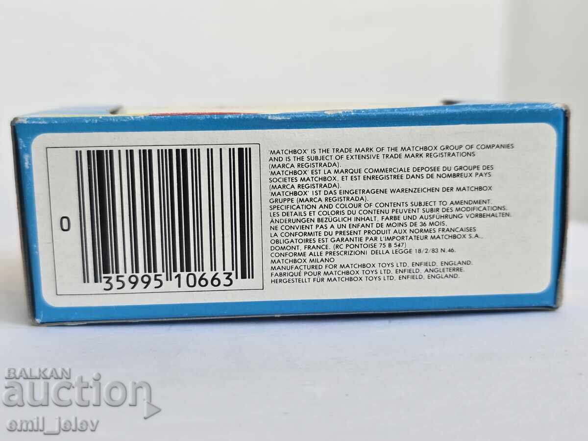 MATCHBOX MB 57 Elicopter de Misiune Roșu Avion - 7