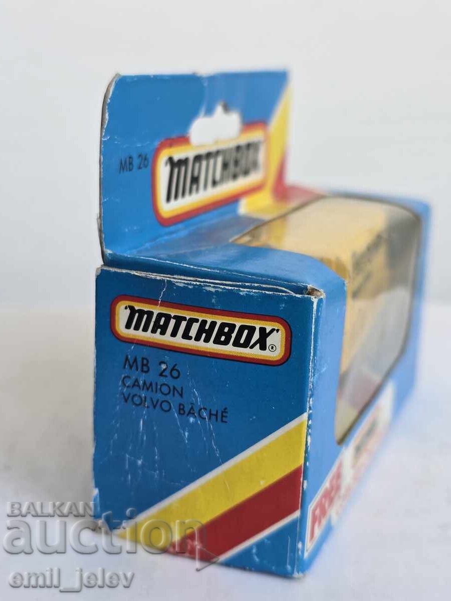 Delivery of MATCHBOX MB26 Volvo Tilt Lorry Ferrymasters Groupage Service