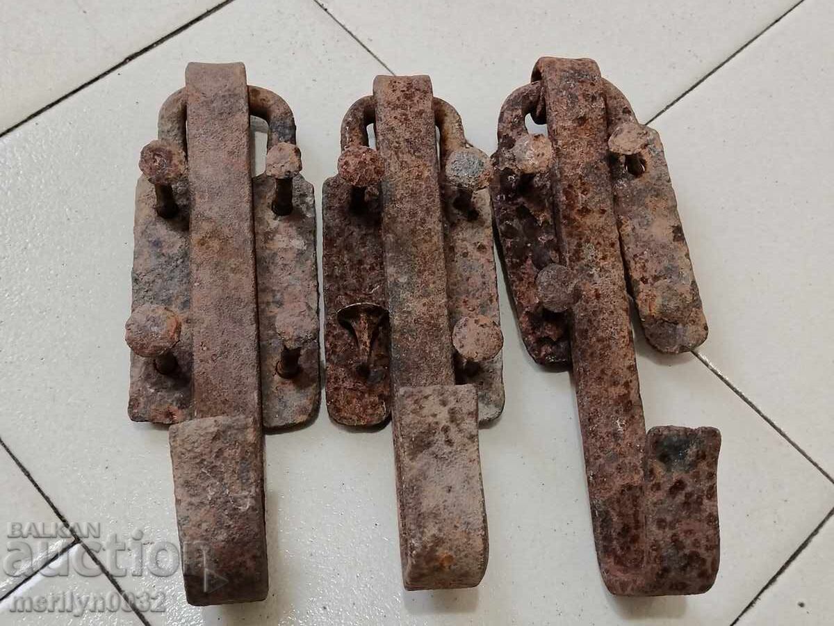Три броя куки ченгели от талига  ченгел ковано желязо - 6