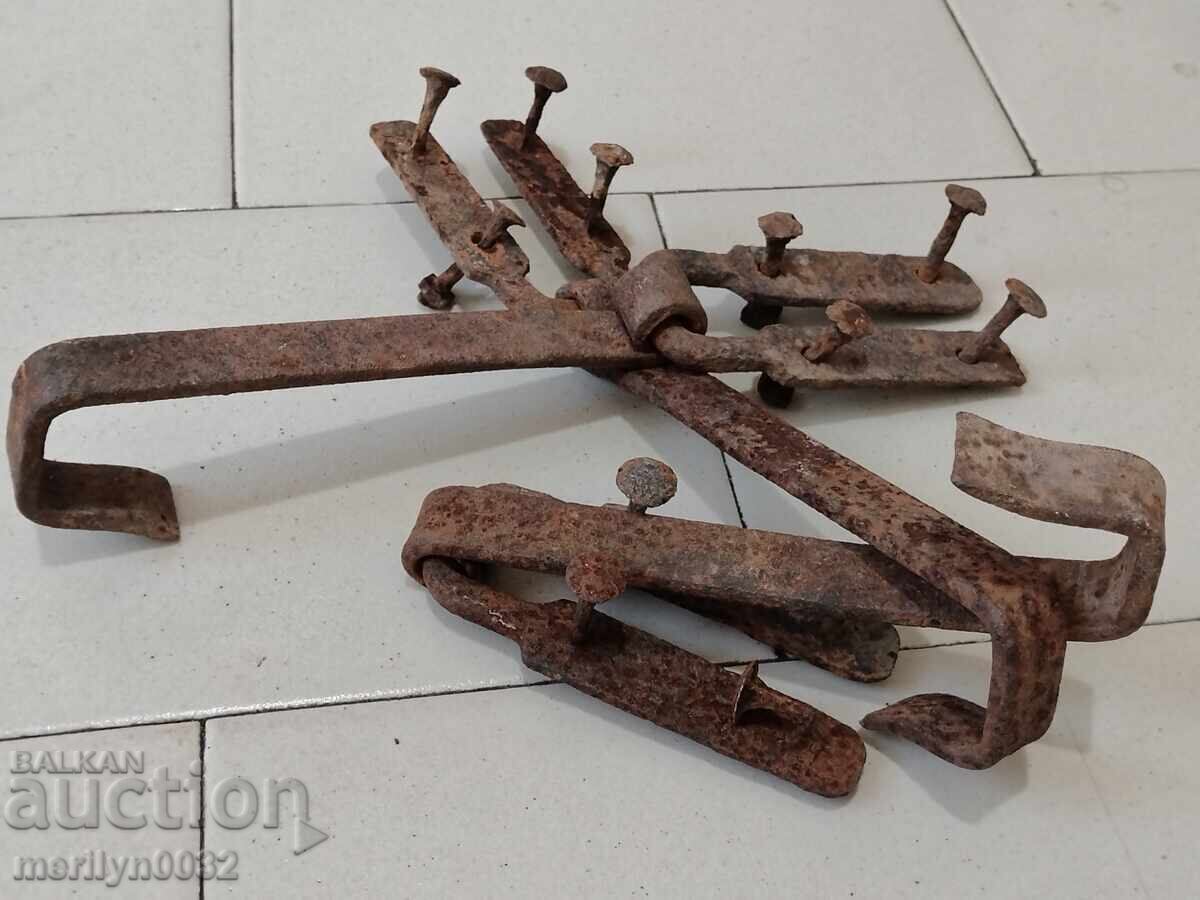 Три броя куки ченгели от талига  ченгел ковано желязо - 7