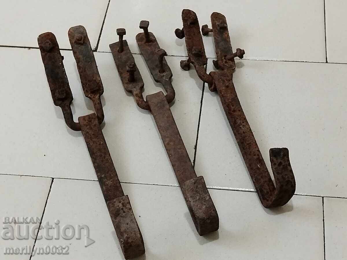 Три броя куки ченгели от талига  ченгел ковано желязо