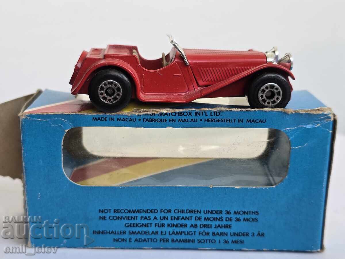 MATCHBOX MB 47 Jaguar SS 100 roșu cu preț 12.00 BGN | € 6.14